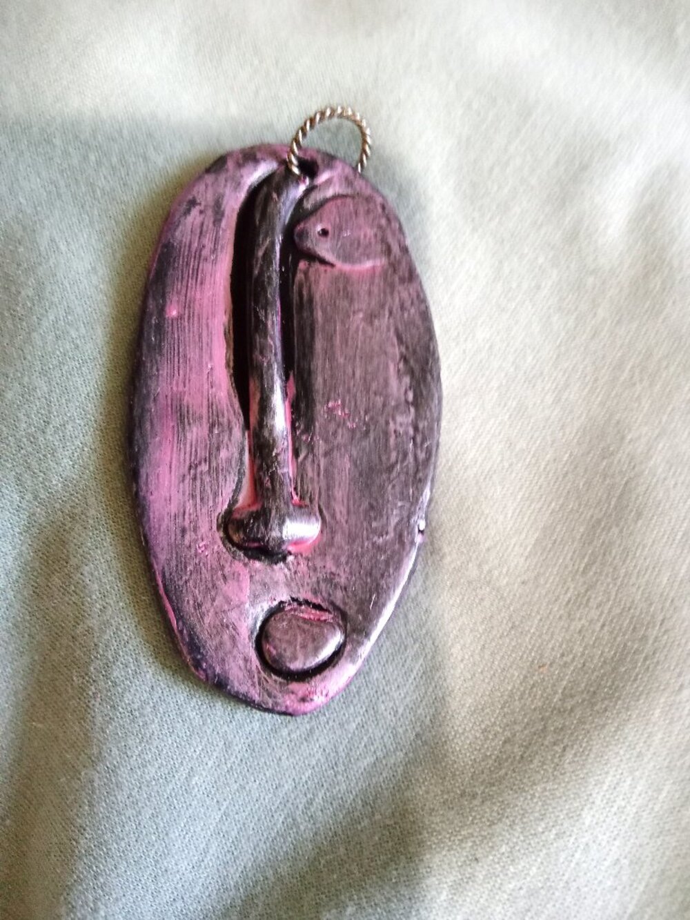 ABSTRACT PENDANT